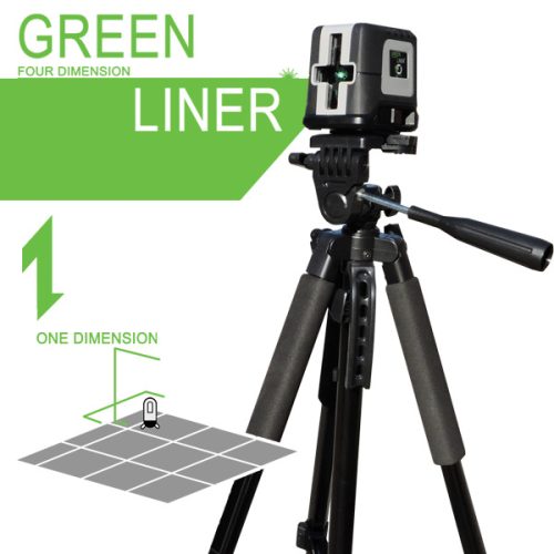 1D Green liner készlet Zöld szintező lézer