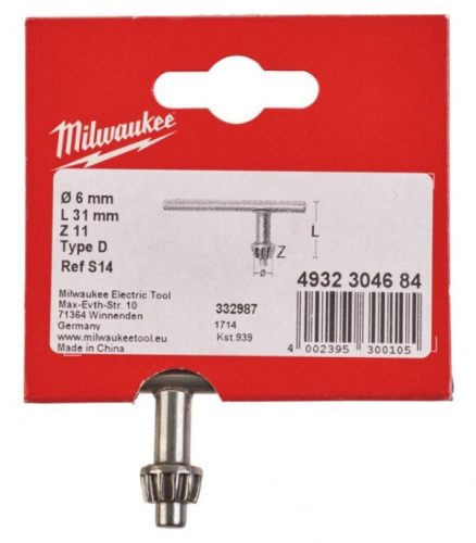 MILWAUKEE Tokmánykulcs 6.5mm-es